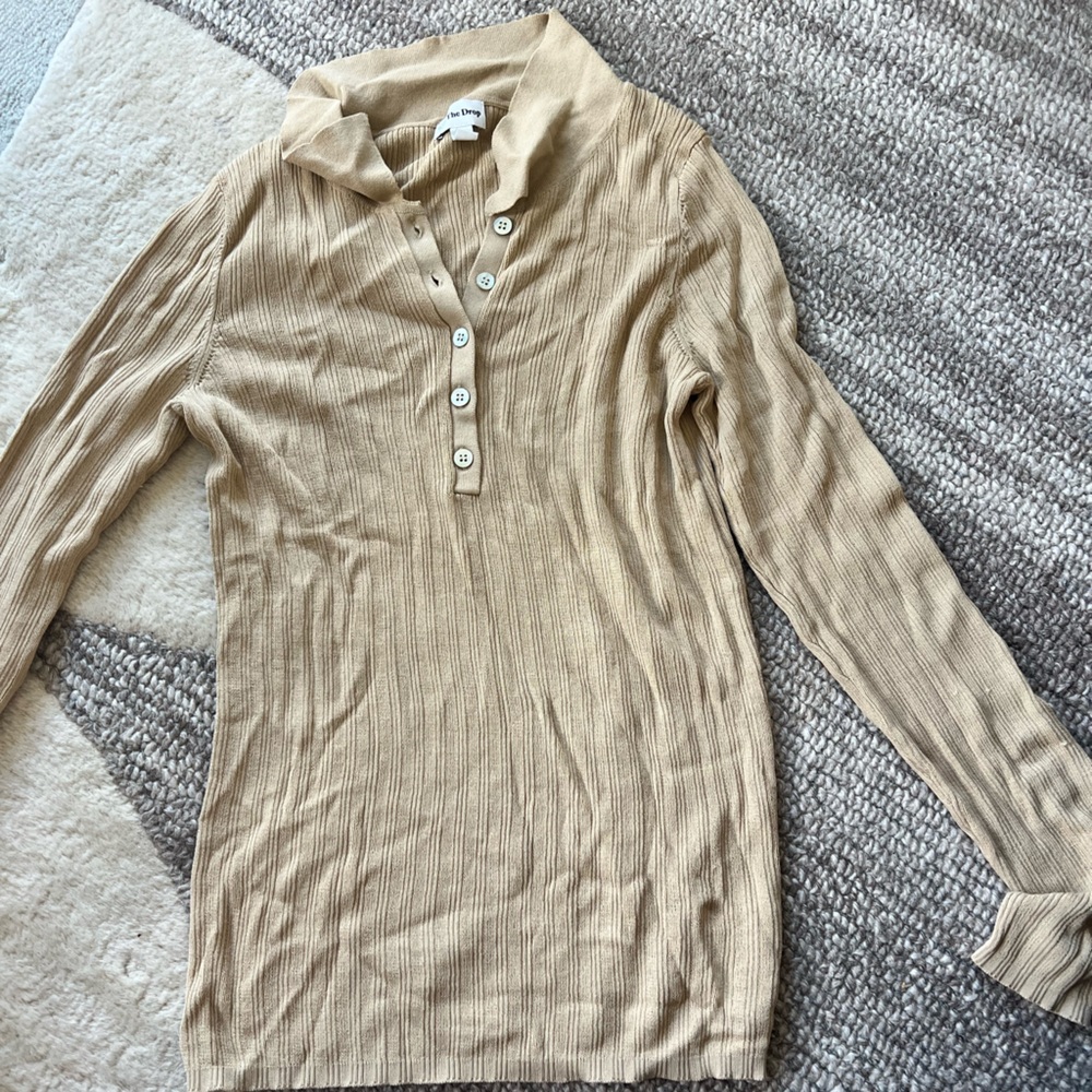 Long sleeve, brown top